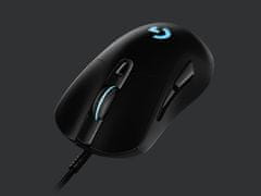 Logitech Gaming G403 Hero Mouse - 6 gumbov/podsvetloba/brezžična/100 - 16.000 DPI/črna