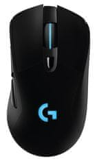 Logitech Gaming Mouse G703 LIGHTSPEED/ brezžična/ optična/ 6 gumbov/ 16000 dpi/ USB/ črna