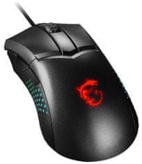 MSI Gaming Mouse CLUTCH GM51 Lahka/ žična/ 26.000 dpi/ RGB osvetlitev/ 6 gumbov/ USB