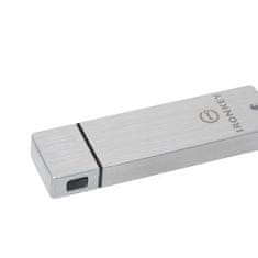 Kingston IronKey S1000 šifriran/4GB/USB 3.0/USB-A/srebrna