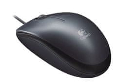 Logitech M90/Office/Optical/Wired USB/Black