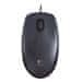 Logitech M90/Office/Optical/Wired USB/Black