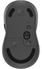 Logitech Mouse Signature M650 Velika/optična/brezžična/400-2000 dpi/5 gumbov/ bolt/grafit/levoročna