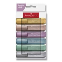 Faber-Castell Označevalnik Textliner 46 Metallic set 6 barv