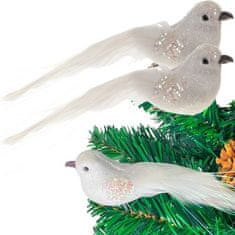Ruhhy Baubles za božično drevo - ptice 2 kom. Ruhhy 22338 
