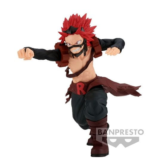 BANPRESTO My Hero Academia Amazing Heroes Eijiro Kirishima Red Riot figure 13cm