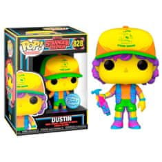 Funko POP figure Stranger Things Dustin in Beef Black Light Exclusive 