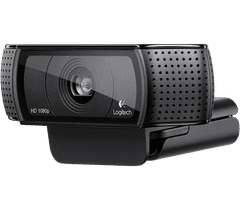 Logitech Spletna kamera HD C920/ 1920x1080/ 15MPx/ USB/ črna