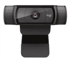 Logitech Spletna kamera HD C920/ 1920x1080/ 15MPx/ USB/ črna