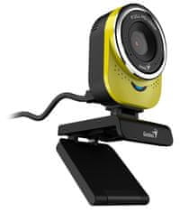 spletna kamera QCam 6000/ rumena/ Full HD 1080P/ USB2.0/ mikrofon