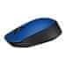 Logitech M171/Office/Optical/1,000 DPI/Wireless USB/Black-Blue