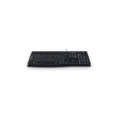 Logitech Logitechova žična tipkovnica K120 - EMEA - CZ postavitev - črna