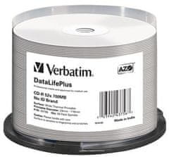 Verbatim CD-R(50-vrstični paket)/52x/700MB/ThermoPrint/NoID