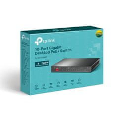 TP-Link Stikalo TL-SG1210PP 6x GLAN/PoE+, 2x GLAN/PoE++, 1x SFP combo, 124W