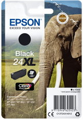 Epson črno črnilo 24XL Claria Photo HD v enem pakiranju