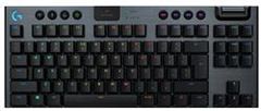 Logitech G915 TKL brezžična RGB mehanska igralna tipkovnica brez ključa LIGHTSPEED - CARBON - US INT' L - INTNL