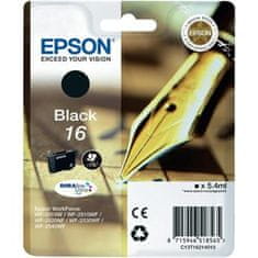 Epson enojni paket črnega črnila 16 DURABrite Ultra C13T16214012