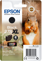 Epson enojno pakiranje črnega črnila 378 XL Claria Photo HD