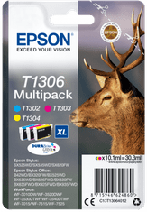 Epson Multipack 3-barvno črnilo T1306 DURABrite UltraInk