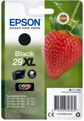 Epson enojni paket črnega črnila 29XL Claria Home