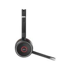 Jabra Evolve 75 SE/Stereo/ANC/BT/Wireless/MS/Black-Red