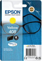 Epson Singlepack rumeno črnilo 408 DURABrite Ultra