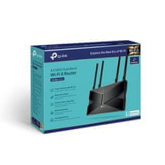 TP-Link Usmerjevalnik WiFi Archer AX1800 WiFi 6 AP, 4 x GLAN, 1x GWAN, 574Mbps 2,4/ 1201Mbps 5GHz, OneMesh