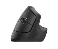 Logitech Lift Vertikalna ergonomska miška za podjetja - GRAFIT / Črna - EMEA