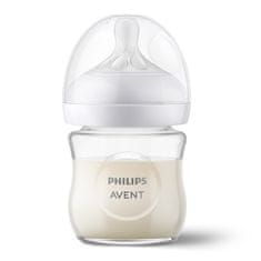 Philips Avent Steklena steklenička Natural Response 120 ml, 0m+