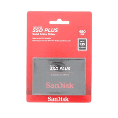 SanDisk SSD Plus 480 GB zamenjava za 124130