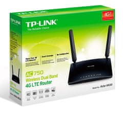 TP-Link Usmerjevalnik Archer MR200 4G LTE WiFi AC750, 4xFE vrata