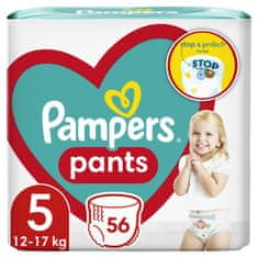 Pampers Aktivne otroške hlačne plenice velikosti 5 (56 kosov) 12-17 kg