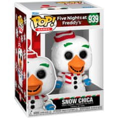 Funko POP figure Five Nights at Freddys Holiday Snow Chica 