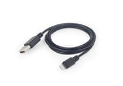 Gembird Gembird CC-USB2-AMLM-1M kabel s strelo Črna