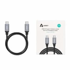 Aukey AUKEY CB-CD5 Kabel USB 1 m USB 2.0 USB C črna, siva