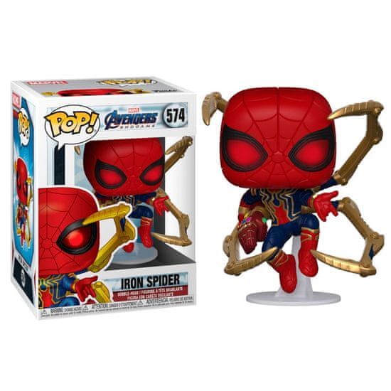 Funko POP figura Marvel Avengers Endgame Iron Spider with Nano Gauntlet