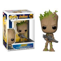 Funko POP figurica Marvel Avengers Infinity War Teen Groot with Gun 