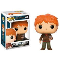 Funko POP figura Harry Potter Ron Weasley s Scabbersom 