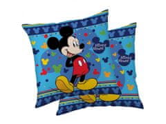 Disney DISNEY Mickey Mouse Kvadratna blazina, okrasna blazina 40x40 cm 