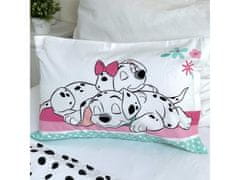 Disney DISNEY 101 Dalmatincev Komplet posteljnine, bombažna posteljnina za otroke 100x135 cm, OEKO-TEX 
