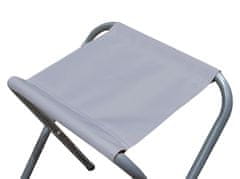 Aga Camping zložljivi stol Grey