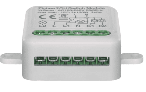  Emos GoSmart GoSmart H5102 stikalni modul IP-2102SZ, ZigBee, 2-kanalni