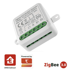 Emos GoSmart H5102 stikalni modul IP-2102SZ, ZigBee, 2-kanalni