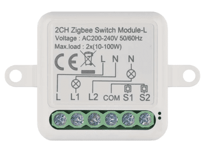  Emos GoSmart H5104 stikalni modul IP-2104SZ, ZigBee, 2-kanalni