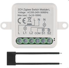 Emos GoSmart H5104 stikalni modul IP-2104SZ, ZigBee, 2-kanalni