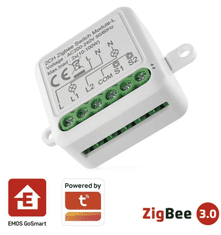 Emos GoSmart H5104 stikalni modul IP-2104SZ, ZigBee, 2-kanalni