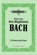 Álbum ana magdalena bach:20 piezas para piano
