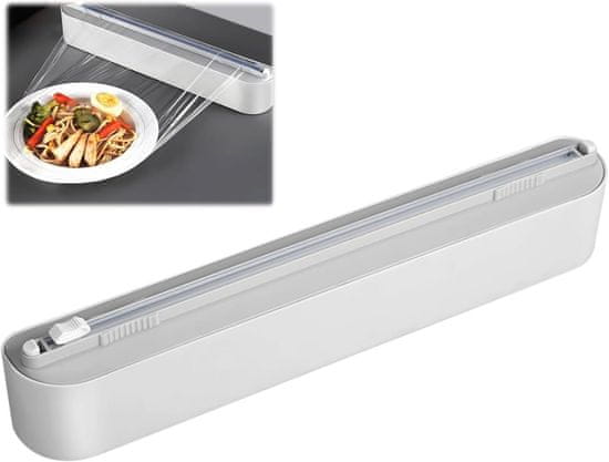 HOME & MARKER® Magnetni rezalnik, Rezalnik folije za živila (36,5 x 5 x 6 cm) | PACKMAG