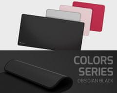 Natec Colors XXL podloga za miško, 800x400 mm, črna