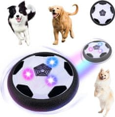 HARLEY® Frizbi za pse, Disk s svetlobnimi in zvočnimi učinki, Interaktivna igrača za hišne ljubljenčke (18 x 6 cm) | DISCODISK